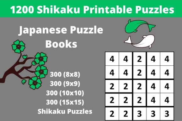 1200 Shikaku Puzzles Printable PDF: Endless Logic Challenges at Your Fingertips