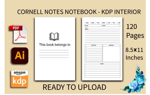 Cornell Notes Notebook – KDP Interior Template: A Strategic Publishing Foundation