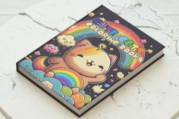 Cute Cats Cover VOL 1 – Adorable Ready-Made Book Art