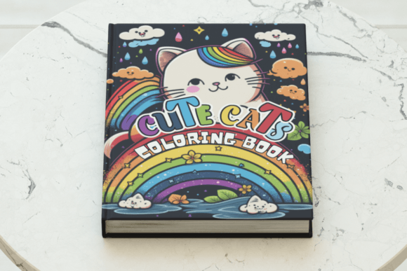 Designing Irresistible Coloring Books: A Look Inside Cute Cats Cover VOL 4