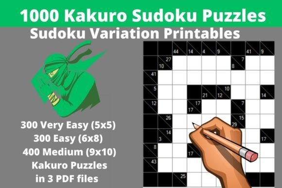Discovering the Daily Joy of Very Easy, Easy and Medium Kakuro Sudoku