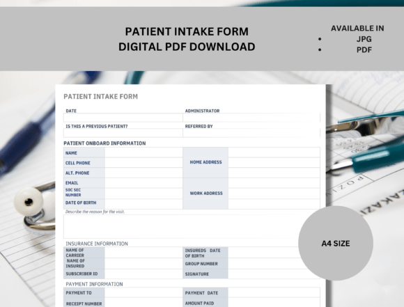 Evaluating the Printable and Fillable Patient Intake Form for Your Therapy Practice