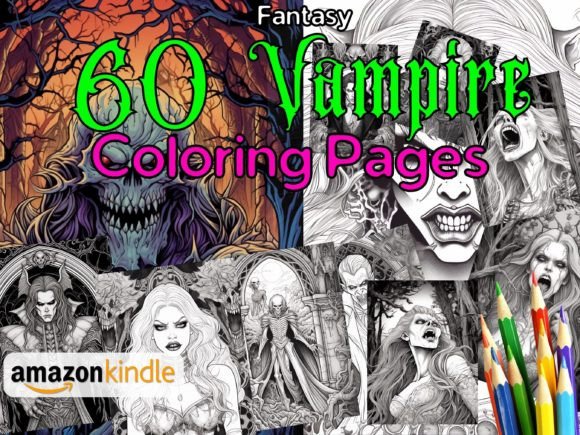 Fantasy Vampire Coloring Book Interior: A Practical Guide