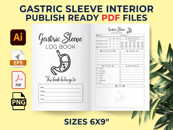 Gastric Sleeve Log Book: Design for Health Clarity