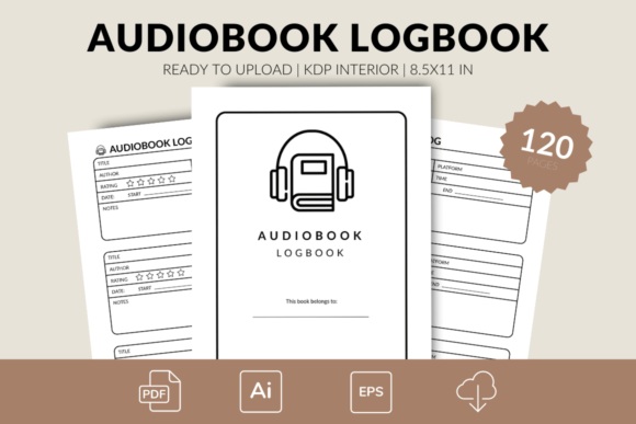 How an Audiobook Logbook - KDP Interior Compares to Other Tracking Methods for Serious Listeners