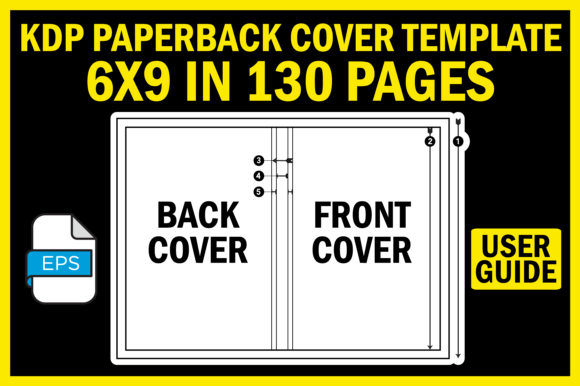 KDP Cover Template 6X9 in 130 Pages: A Practical Guide