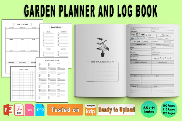 Mastering Seasonal Gardening with a 12-Month Garden Planner and Log Book