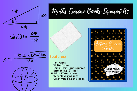 Maths Exercise Books Squared A4: A Practical Grid for Learning, Planning, and Creative Work