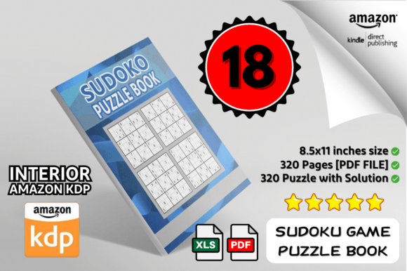 Sudoku Puzzle Book Very Hard Part 18: Design Meets Logic