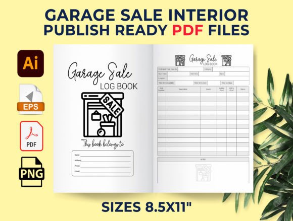 The Garage Sale Log Book: Your Blueprint for a Profitable, Organized Sale