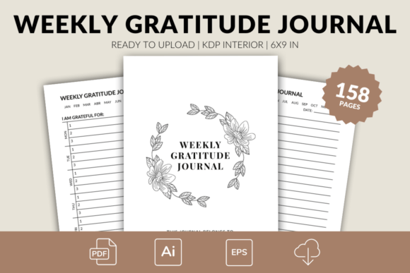Weekly Gratitude Journal